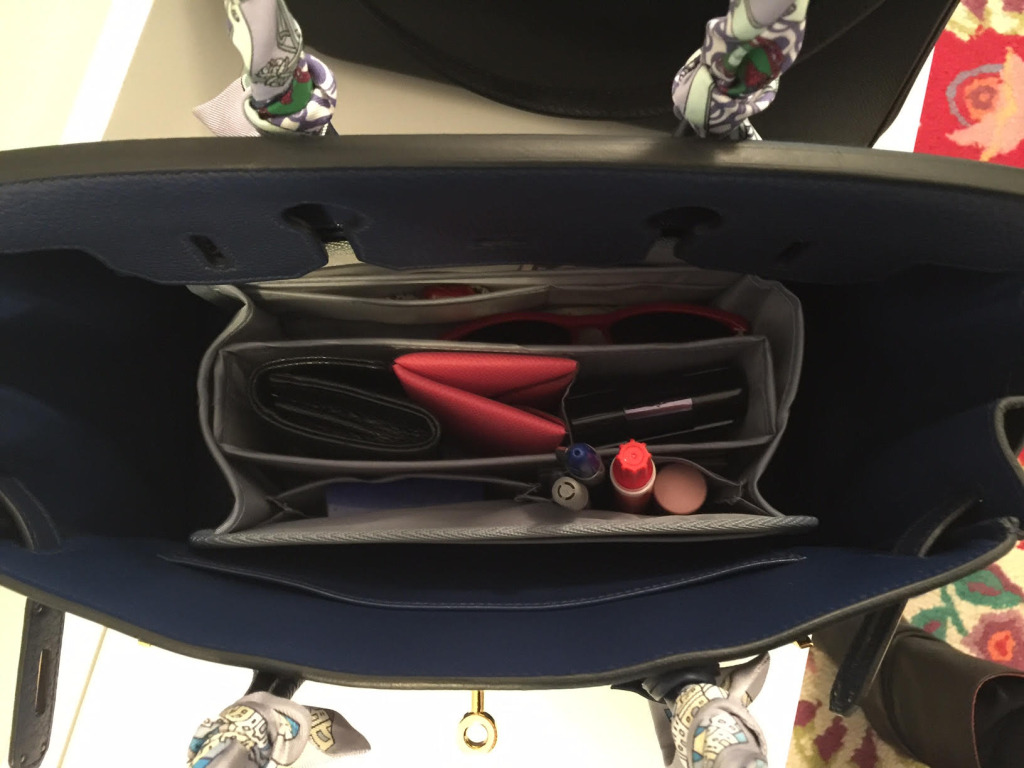 エルメスバーキン30、35専用バッグインバッグ-9